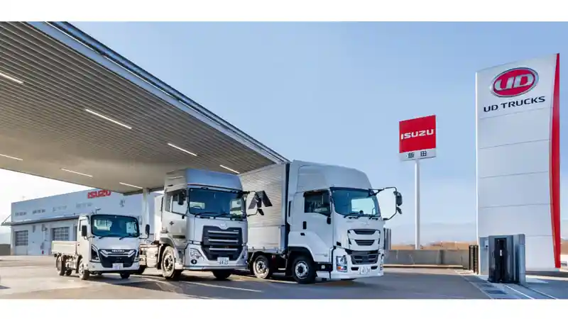 Truk - Isuzu dan UD Truck Bersama Kembangkan Truk Tenaga Listrik