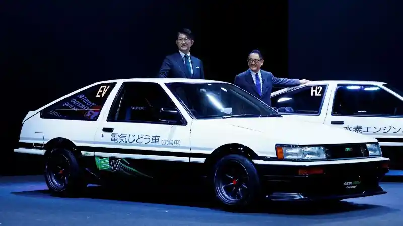 Berita - Toyota Konversi Mobil Lawas AE86 Jadi Listrik dan Hidrogen