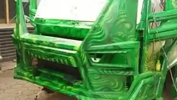 Truk - Truk Ala Transformer Ini Menggebrak Jogja Truck Festival 2018 