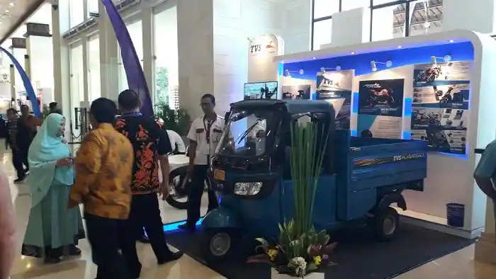 Pikap - TVS Cargo Tampil di Pameran Regional Investment Forum 2017