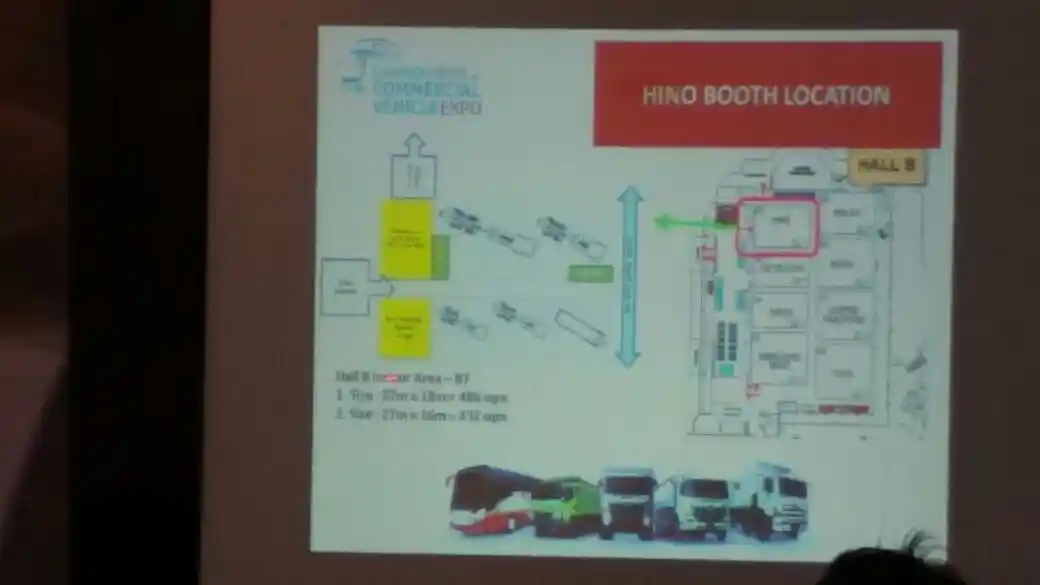 Berita - Hino Pajang 3 Truk dan 1 Bus Transmisi Matik di Gelaran GIICOMVEC 2018
