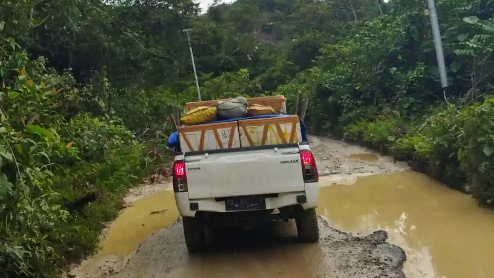Foto - Begini Wujud 'Taksi' Gahar di Tanah Papua