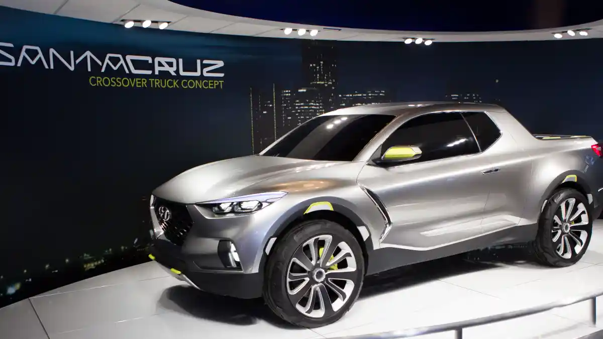 Foto - Diam-Diam Hyundai Siapkan Pikap Santa Cruz, Ini Penampakannya