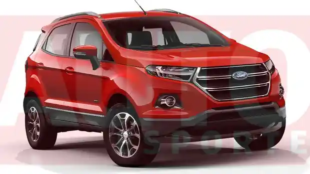 Berita - Ford EcoSport Facelift, Seperti Inikah Bentuknya? 
