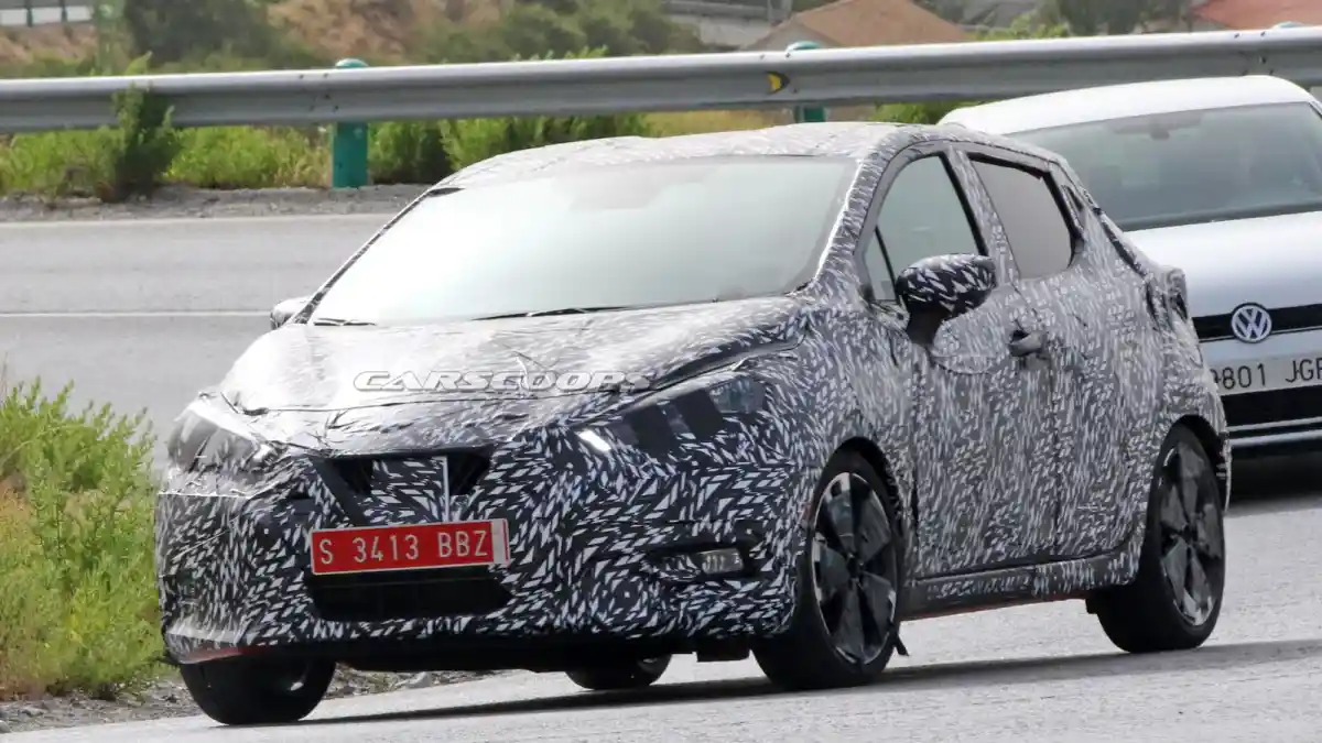 Berita - SPY SHOT: Nissan March 2017 