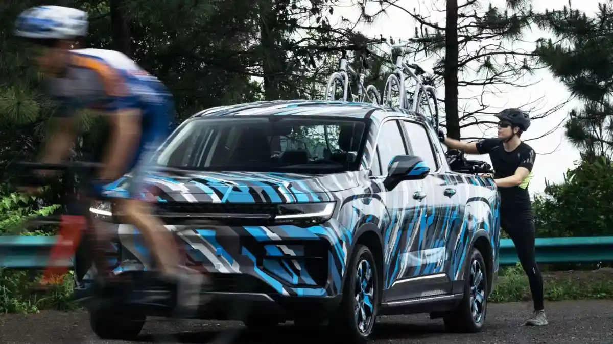 Berita - RADAR, Pikap Crew Cab Listrik Geely, Mulai Muncul Ke Permukaan