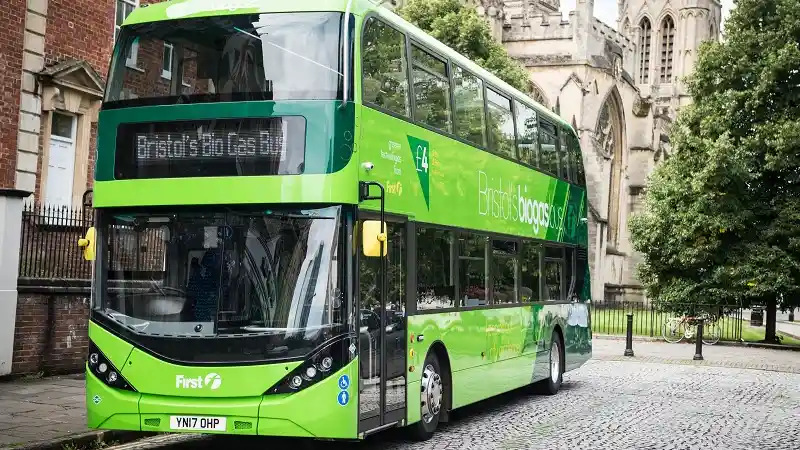 Bus - Kota Bristol Uji Coba Bus Kota Double Decker Berbahan Bakar Sampah 