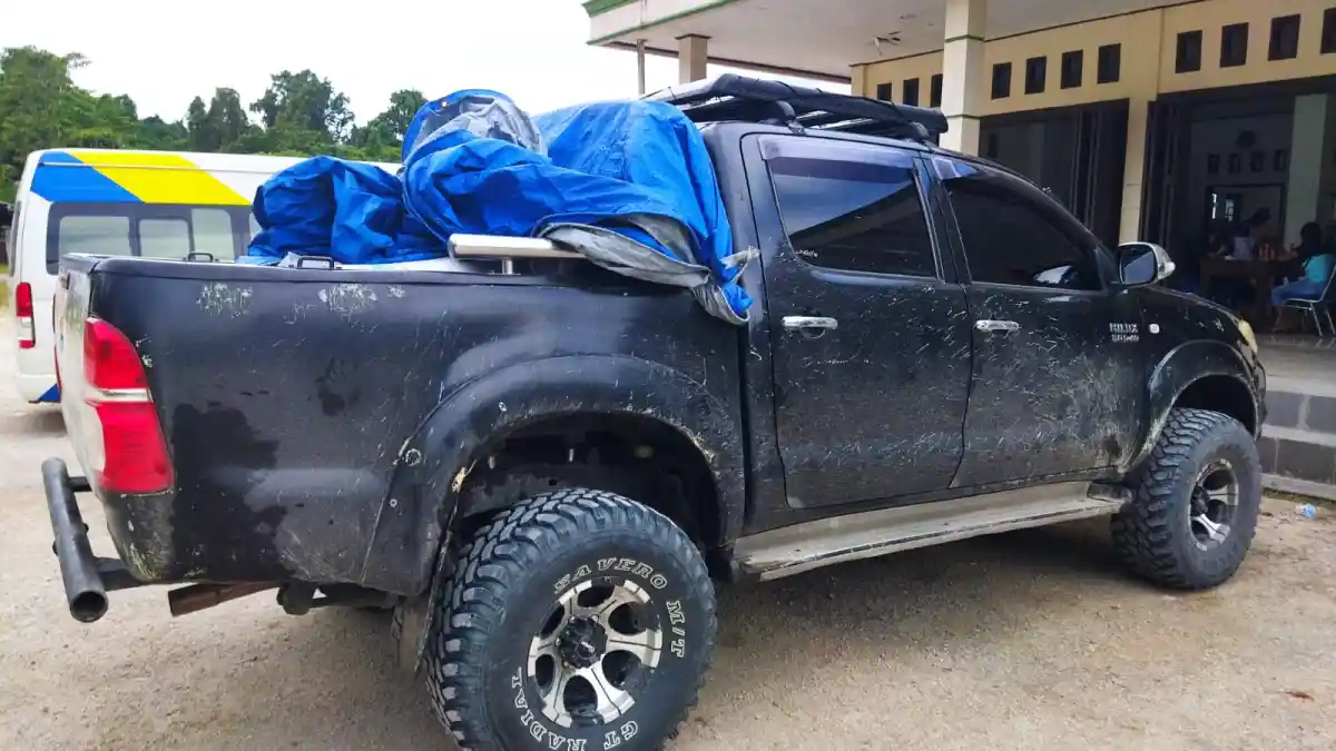 Foto - Begini Wujud 'Taksi' Gahar di Tanah Papua