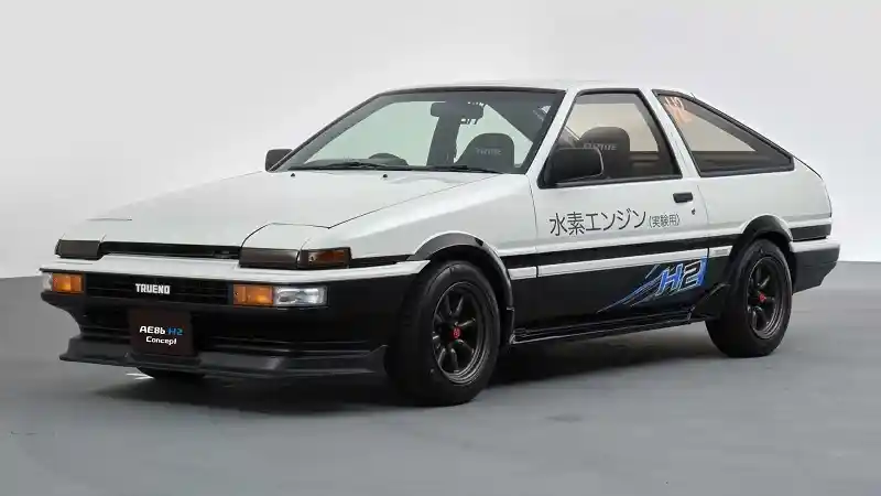 Foto - Toyota Konversi Mobil Lawas AE86 Jadi Listrik dan Hidrogen