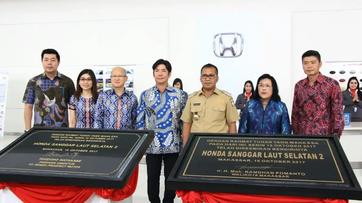Foto - Dealer Baru Honda di Makassar Punya Fasilitas ini