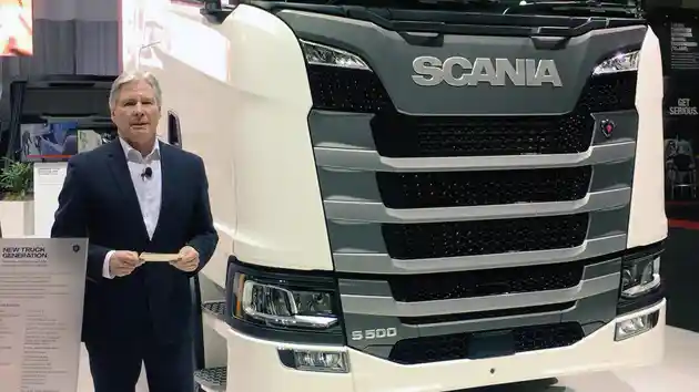 Foto - Scania Luncurkan Truk Heavy Duty S 500 di Brisbane Truck Show