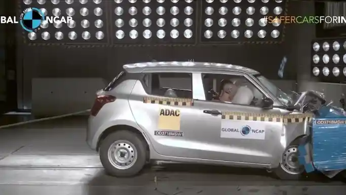 Crash Test - Inilah Penyebab Suzuki Swift Dapat Skor Kecil Saat Crash Test