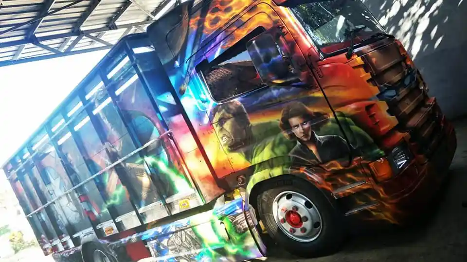 Foto - Ini Dia Foto-foto Truk Modif Terbaik yang Siap Unjuk Gigi di Jogja Truck Festival 2018