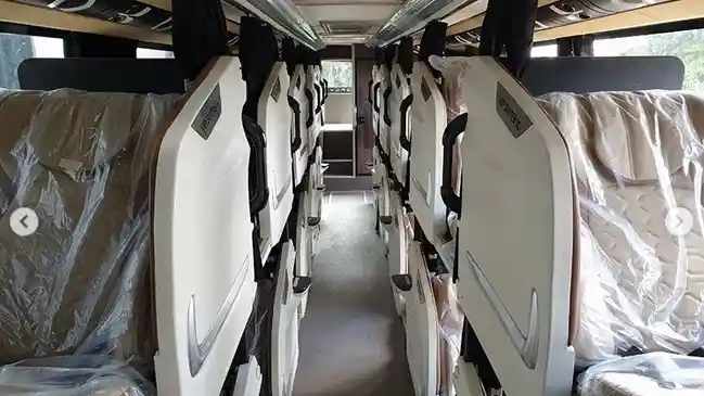 Foto - PO Adau Kapuas Jadi Bus Suite Class Pertama di Kalimantan