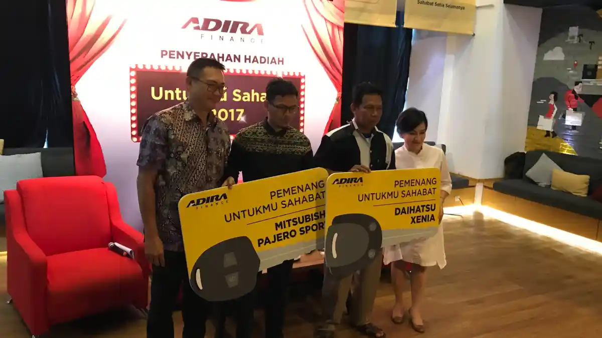 Berita - Kredit Pakai Adira Finance Ternyata Berhadiah Mitsubishi Pajero Sport