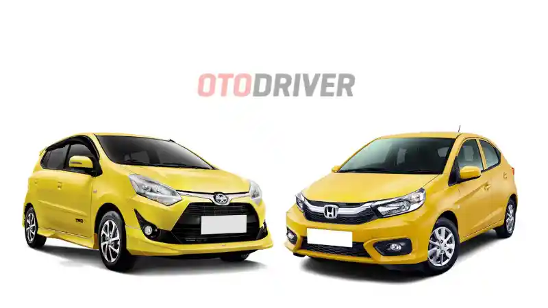 Komparasi - Komparasi Spek Toyota Agya TRD VS Honda Brio Satya E CVT
