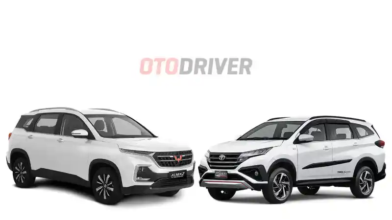 Komparasi - Komparasi Wuling Almaz VS Toyota Rush TRD Sportivo