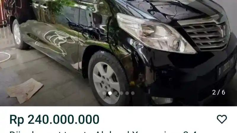Foto - Beli Alphard Harga Avanza