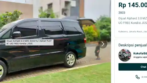 Foto - Toyota Alphard Gen 1: Lebih Murah Dari Daihatsu Sigra!