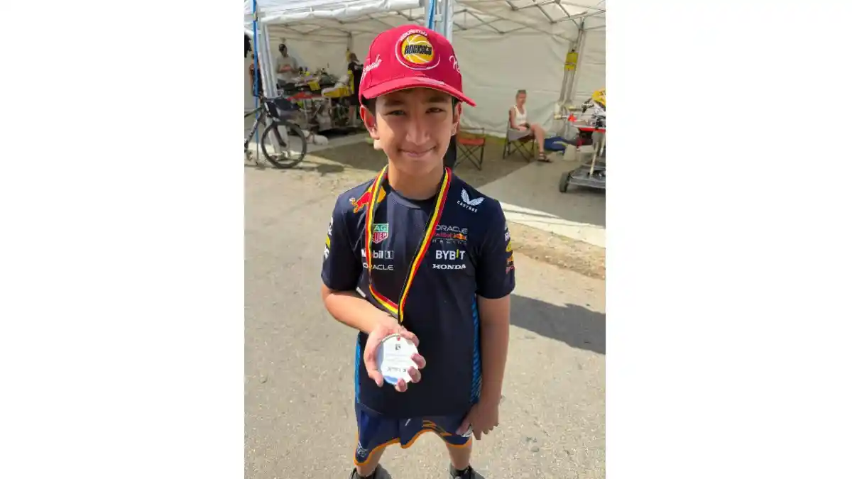 Foto - Altaf Ridwan Buktikan Talenta Indonesia di FIA Karting Academy Trophy Belgia 2026
