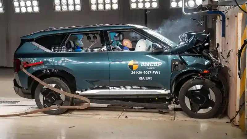 Crash Test - EV Lebih Aman Dari ICE? Ini Data Test Dari Australia