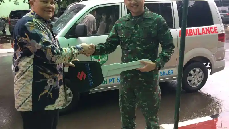 Berita - Suzuki Serahkan Sebuah APV Untuk 'Berdinas' Di Kodam Jaya TNI AD
