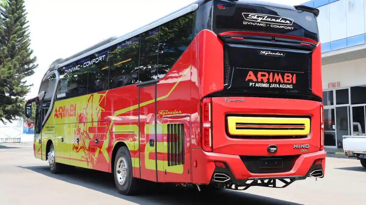 Foto - New Armada Rilis 5 Bus Baru Pesanan PO Arimbi