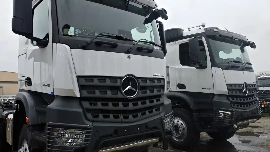 Foto - Baca Indikator Truk Arocs: Warna Hijau, Performa ‘Terbaik’