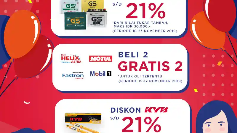 Foto - Shop&Drive Rayakan Ultah ke-21 Dengan Bagi-Bagi Hadiah Ke Konsumen