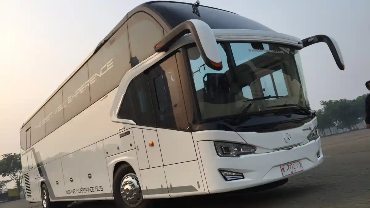 Bus - Inilah Bodi Bus Baru Tentrem Untuk GIIAS 2023...