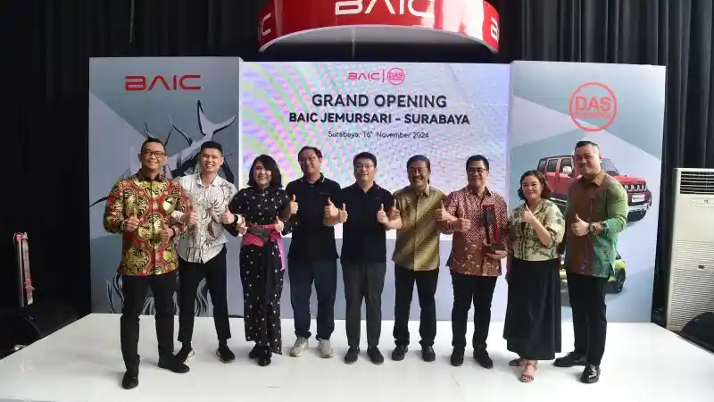 Foto - BAIC Indonesia Resmikan Dealer di Surabaya, Langsung Beri Promo Besar-Besaran