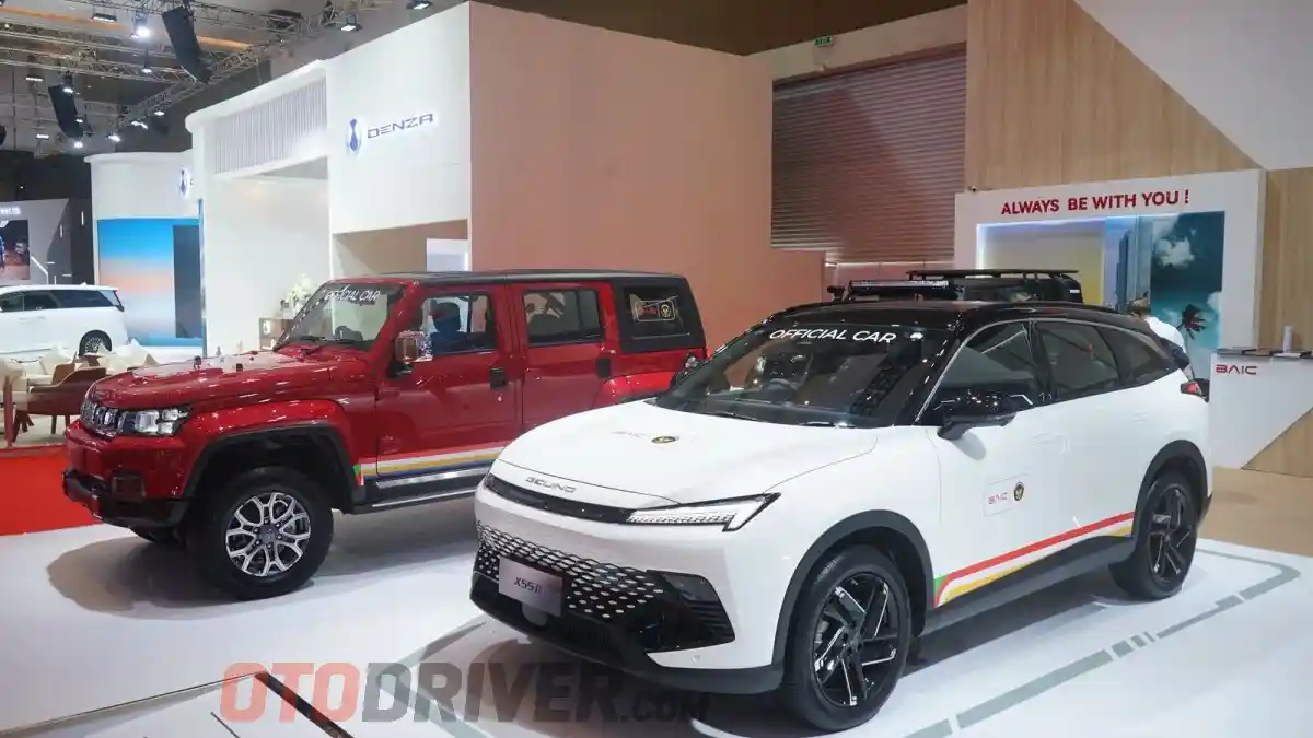Berita - BAIC Dukung Para Atlet Olimpiade Dengan Meminjamkan Dua Unit Mobil Untuk Operasional