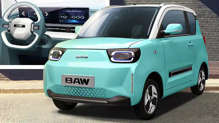 Foto - Wuling MINI EV Ditantang BAW Yuanbao Berbanderol Rp 76 Jutaan