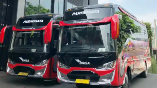 Foto - Siap Disewa, Intip 5 Medium Bus Baru Bhinneka Sangkuriang Group 