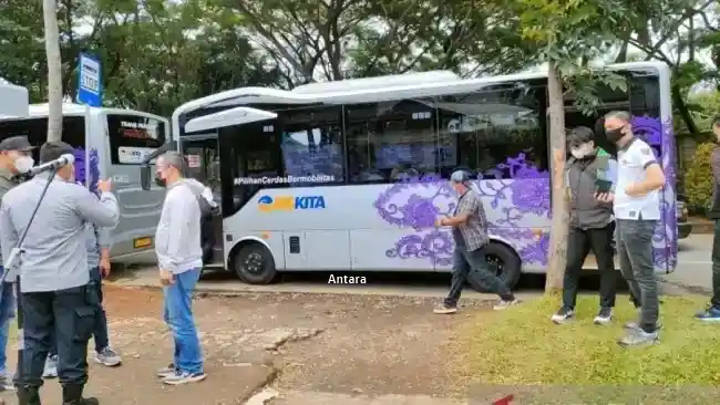 Bus - Aktivasi Bus Cibinong-Puncak Masih Terkendala Rute Angkot