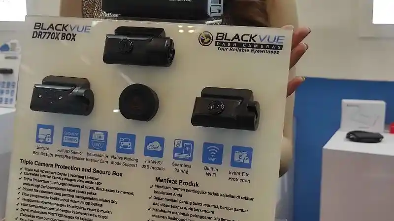 Foto - BlackVue DR770X Box, Dashcam Tiga Kamera Dengan Tingkat Keamanan Tertinggi 
