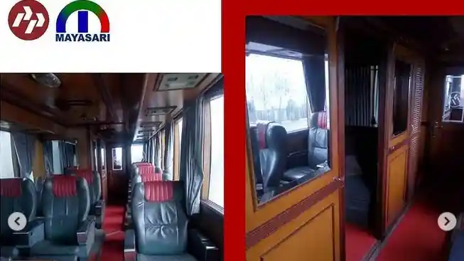 Foto - Bus Unik Milik PO Primajasa, Tua Tapi Mewah