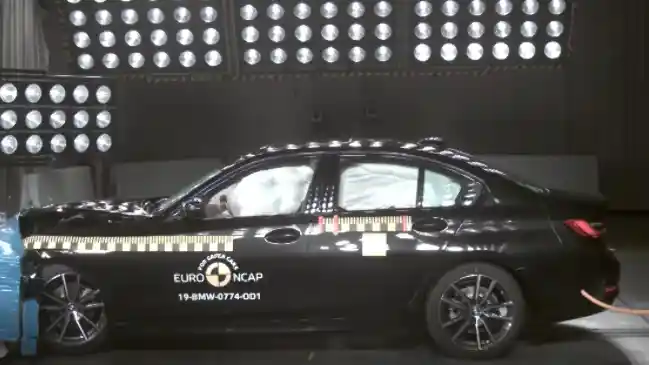 Crash Test - VIDEO: Crash Test BMW Seri-3 G20 (Euro NCAP)
