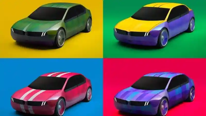 Foto - BMW Kenalkan Mobil Konsep Bunglon