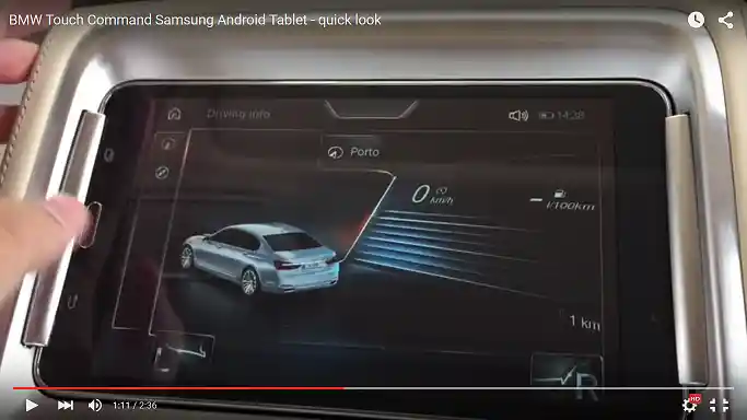 Berita - VIDEO: Mengintip Pengoperasian Samsung Touch Command Pada BMW Seri-7