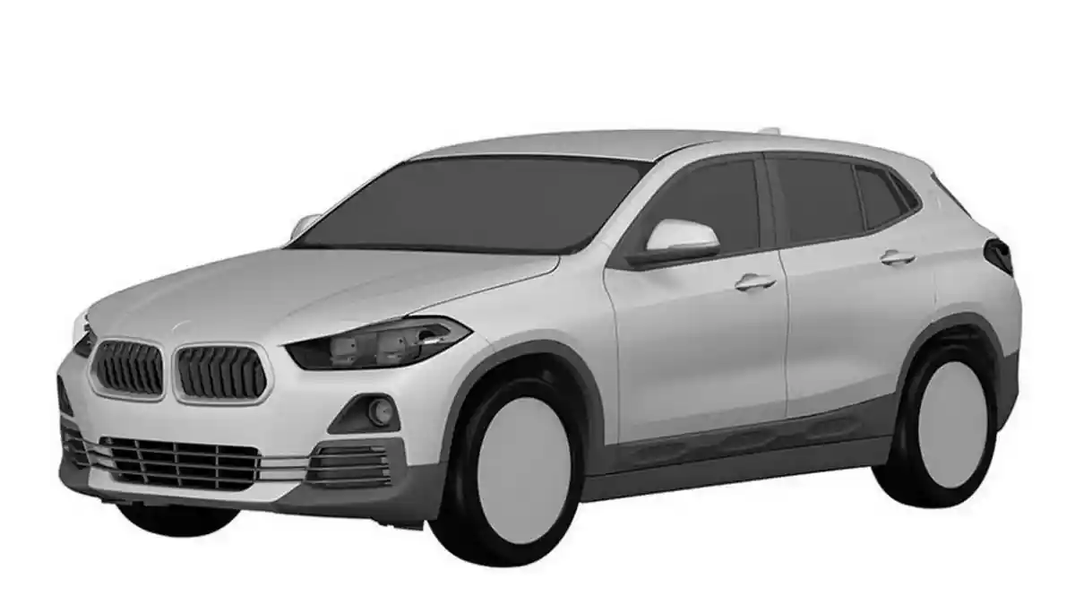 Berita - Sketsa BMW X2 2018 Bocor Dari Kantor Paten
