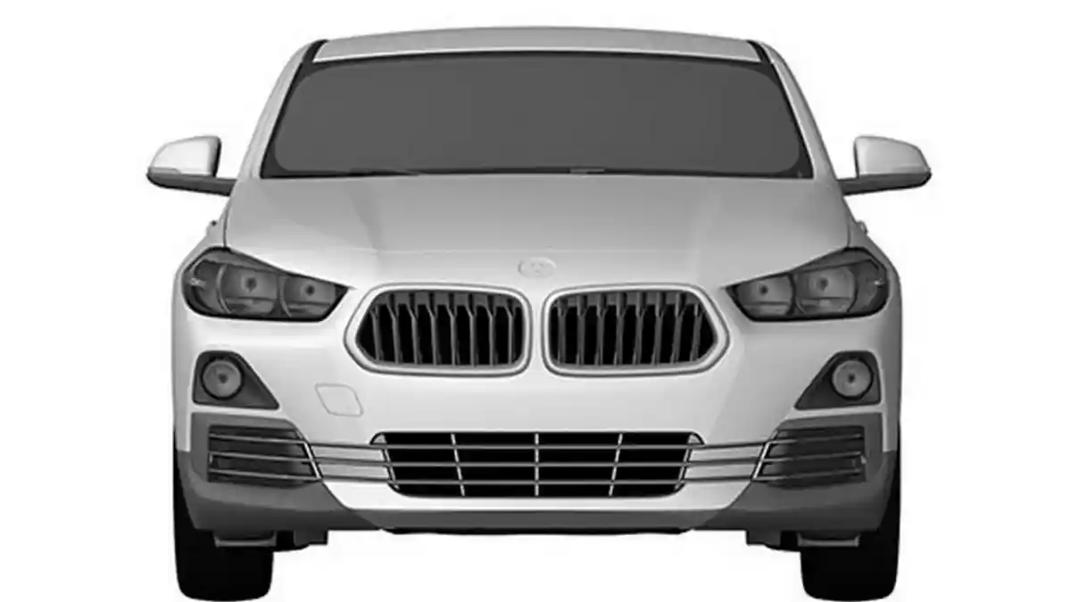 Foto - Sketsa BMW X2 2018 Bocor Dari Kantor Paten