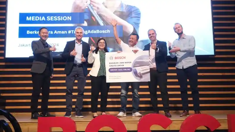 Berita - Bosch Bagi-Bagi 2.000 Wiper Gratis Untuk Taksi Online, Begini Cara Mendapatkannya 