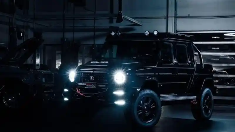 Berita - Begini Wujud Mercedes Brabus 800 Versi Pickup