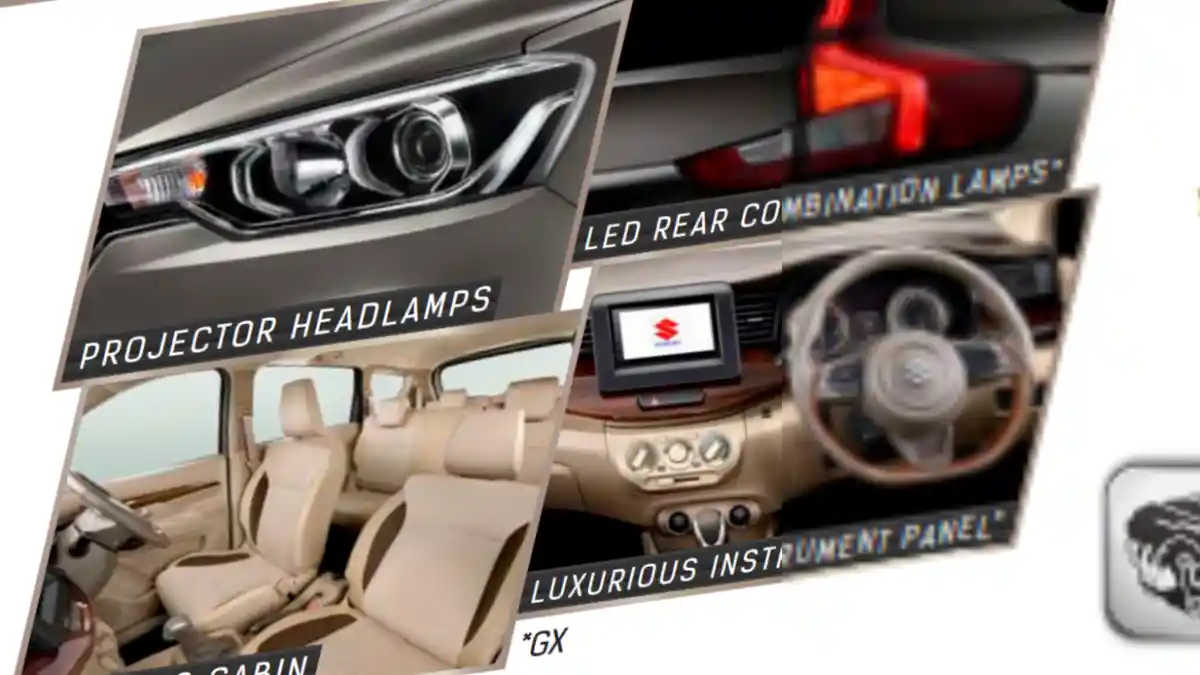 Foto - Bocoran Lengkap Fitur Suzuki Ertiga Model Baru (11 Gambar)