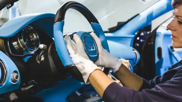 Foto - Wow, Beginilah Cara Bugatti Chiron Dibuat (10 FOTO)
