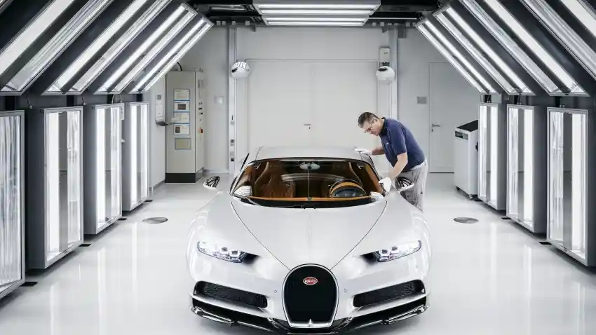 Foto - Wow, Beginilah Cara Bugatti Chiron Dibuat (10 FOTO)