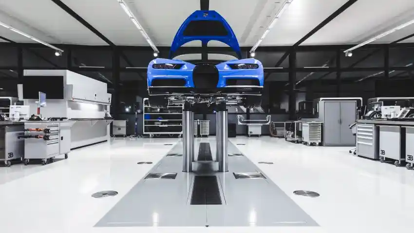 Foto - Wow, Beginilah Cara Bugatti Chiron Dibuat (10 FOTO)