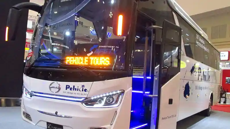 Foto - Sama-Sama Produksi Ungaran, Ternyata Ada Perbedaan Bodi Bus Lokal dan Ekspor