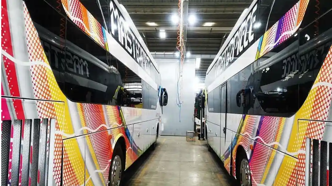 Foto - Bus Suite Class Versi Sulawesi, Ternyata Beda Dengan Di Jawa